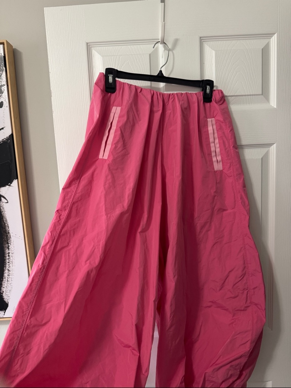 Anthropologie Pink Balloon-Style Pants - Picture 2 of 5